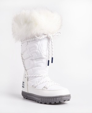 Superdry Stealth Snow Női Csizma Fehér | DWHMB3786